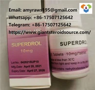 Superdrol 10มก.*100/ขวดเม็ดสำเร็จรูป