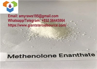 99.6% ความบริสุทธิ์สูงเตียรอยด์วัตถุดิบ Methenolone Enanthate Primonolan ผงบริสุทธิ์